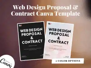 Canva Website Design Proposal & Contract Template (1)