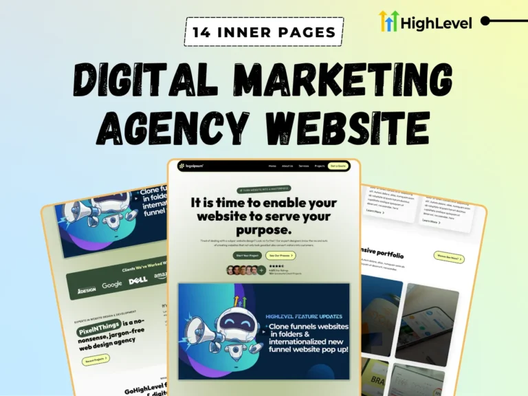 GoHighLevel Digital Marketing Agency Website Mockup (1)