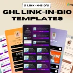GoHighLevel link-in-bio templates – 5 modern GHL bio page designs for creators, coaches, and digital product sellers