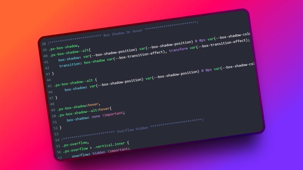 screenshot of css code for box shadow for cta in ghl builder