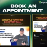 book a free discovery call page dfy funnel calendar page for coaches and consultants