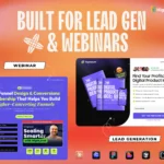 hero blocks for lead gen and webinars